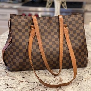 🌺 AUTH Louis Vuitton Damier Ebene Columbine 🌺 LIMITED EDITION BAG